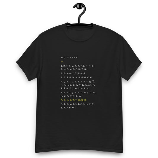 Unisex classic tee mystery Bridgerton reference...fans will get it!